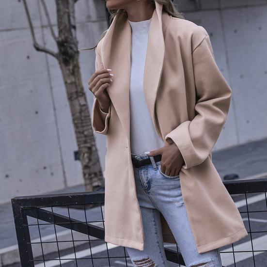 long tan overcoat
