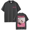 Rapper Theodora Mega Bbl Album Grafik T-Shirt Unisex Unisex Hip Hop Mode Popmusik T-Shirt Unisex Lässig Vintage Baumwoll-T-Shirts