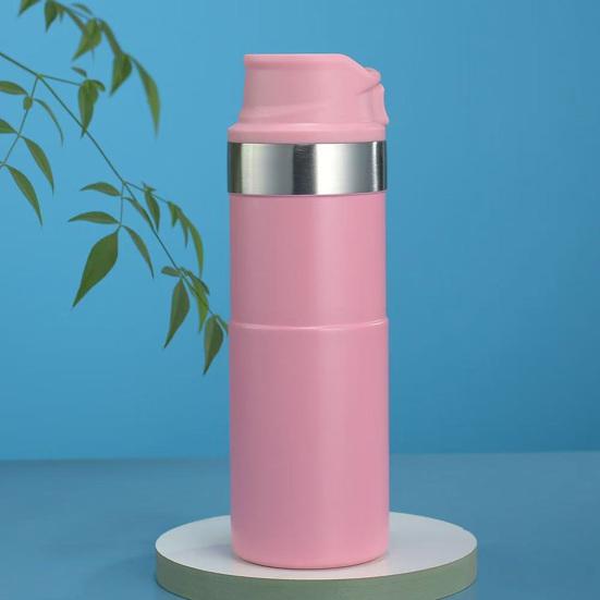 510ML Stainless Steel Insulated Water Bottle Double Wall Vacuum Thermal Bottle Leak Proof Portable Outdoor Cycling Sports Water Drinking
