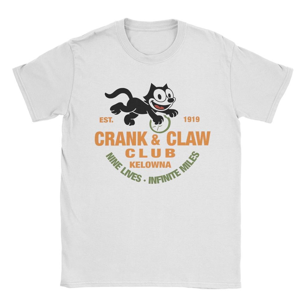 T-shirt à Manches Courtes Imprimé Graphique pour Hommes Femmes F-Felix le Chat Dessin Animé 100% Coton Vêtements T-shirts