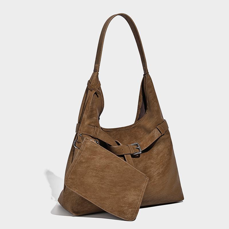 Korean Style Handheld Versatile Commuter Tote Bag for Women 2025 Autumn Winter Large Capacity Women's Bag High-end Single Shoulder Crossbody Bag