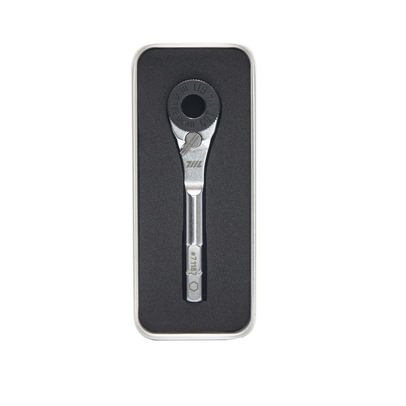 711L EDC Ratchet Wrench with Hex End, 71187