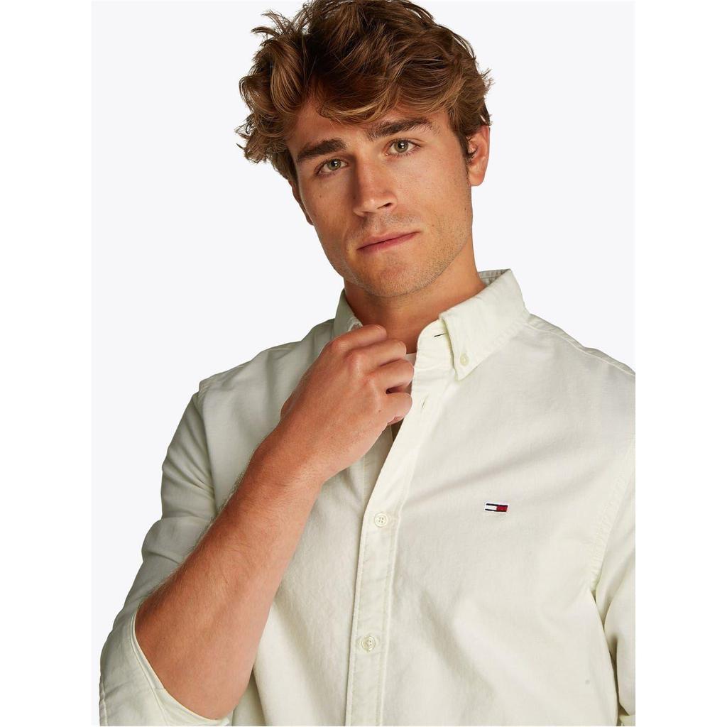 Tommy Jeans Mens Oxford Button-Down Regular Shirt