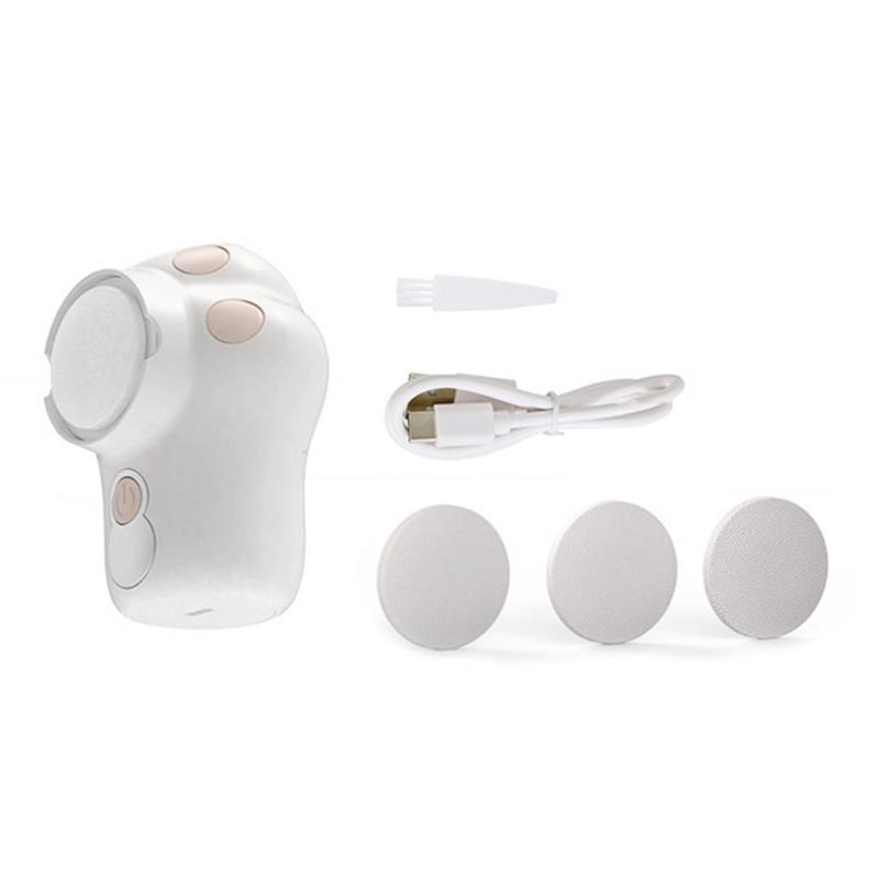 

Rechargeable Cats Claws Electric Foot File with Adjustable Speeds USB Charging Callus Remover for Dead Skin Removal белый