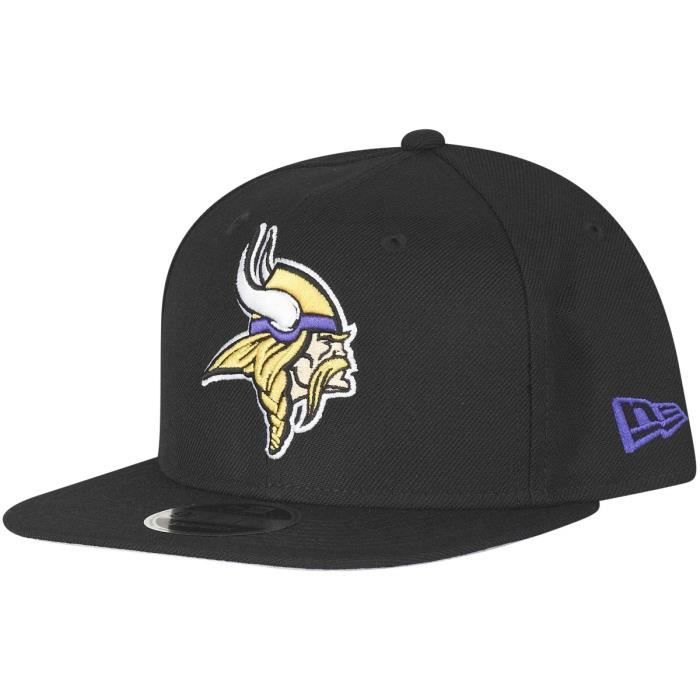 Casquette Snapback - New Era - Minnesota Vikings - 9FIFTY - 100% Laine - Taille Unique
