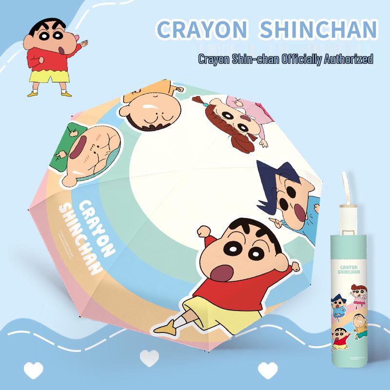 Children's Safe Automatic Umbrella - Anti-Stab, Rounded Corners for School Boys & Girls