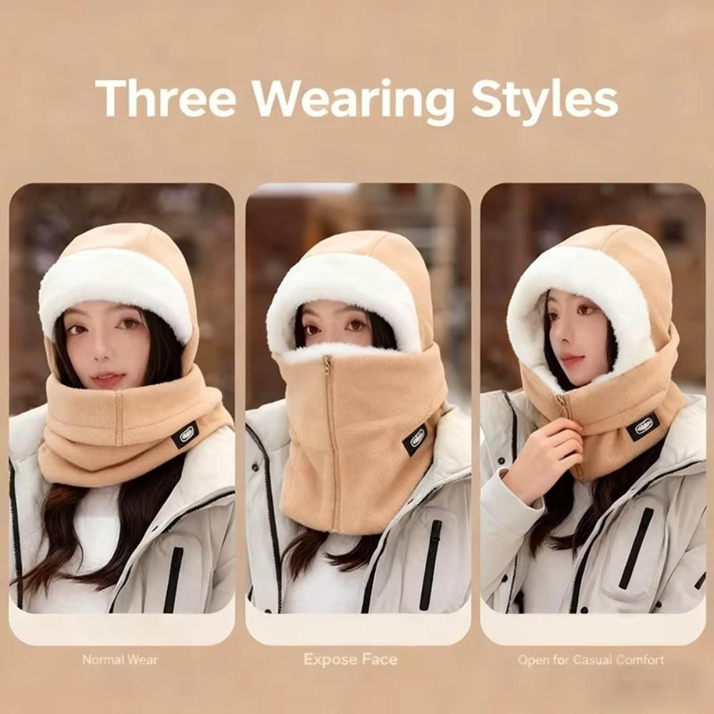 Windproof Neck Gaiter Fleece Liner Cycling Mask Protective Equipment Windproof Ski Mask Outdoor