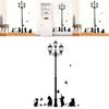 Quality Home Decor Wallpaper Pvc Wall Stickers With Cartoon Animal Butterfly And Cat Design**