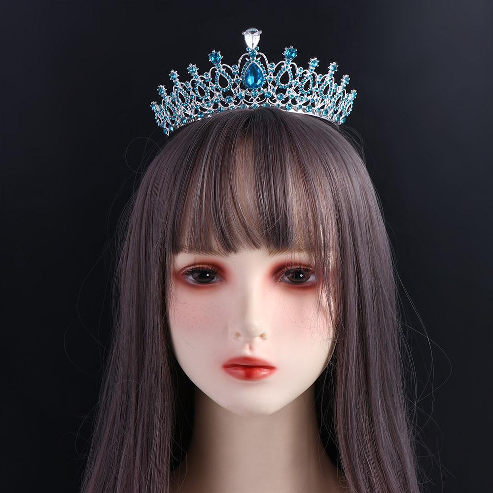 Baroque Elegant Vintage Crystal Crown Bride Crown Wedding Hair Accessories Rhinestone Tiara