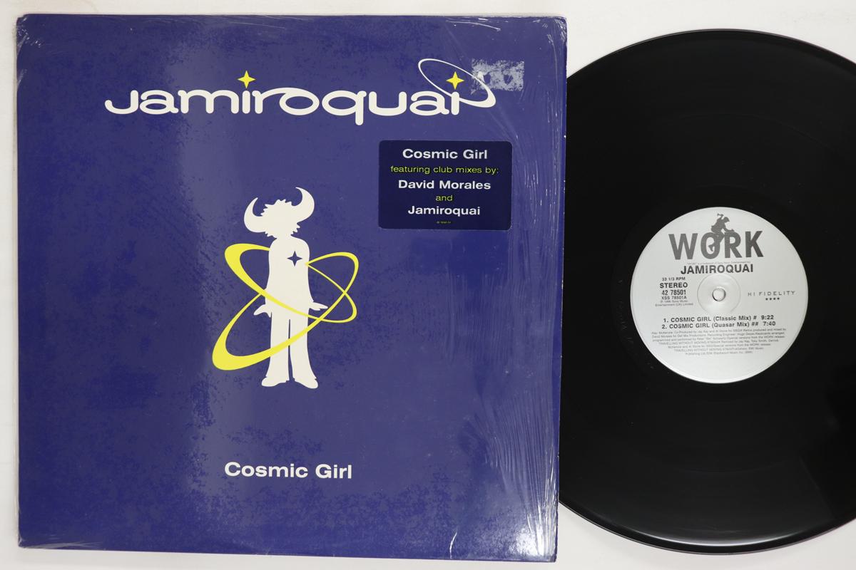 12inch Record JAMIROQUAI  Cosmic Girl 4278501 Work 1996 US Dance  Electronica Used