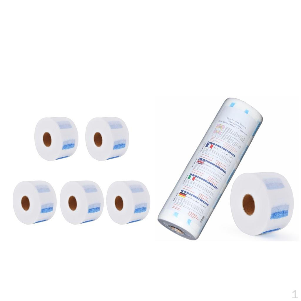 

10 шт. Эластичные шейные полоски для бритья, парикмахерские шейные полоски для стрижки волос