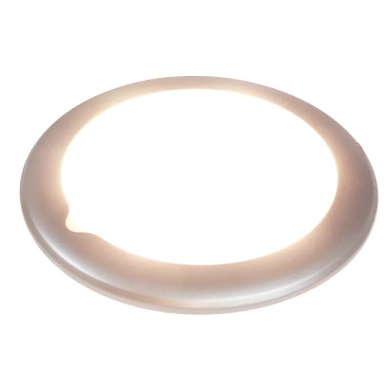 12V LED Interior Car Light – 2.4W 3000K Touch-Control RV Roof Lamp for Van, Boat, Camper & Trailer – Bright Warm White