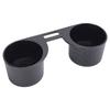 Cup Holder Insert 7H2858601 Carbon Fiber Pattern Front Center Console Water Cup Drink Holder