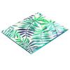 Decorative Glass Kitchen Chopping Board Tropical Leaves 60x52 Cm
