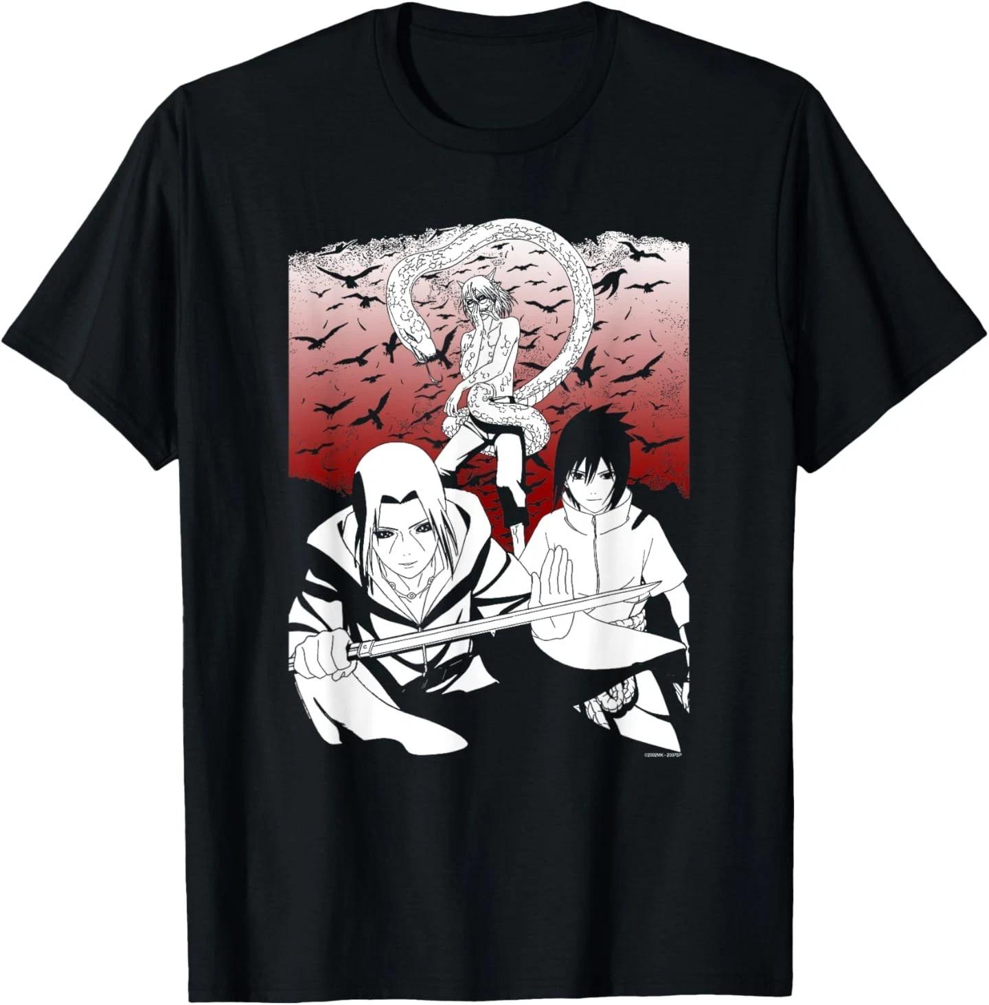 

Наруто Шиппуден Саске Орочимару Аниме Футболка S