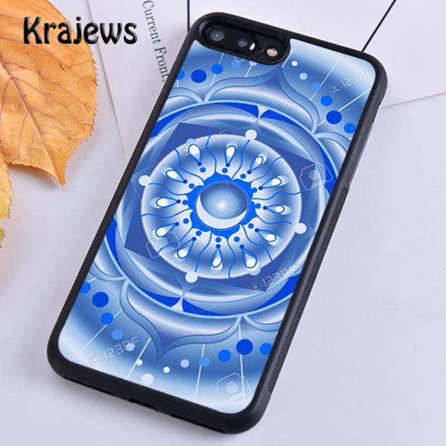 

Чехол для телефона Krajews Mandala Flower для iPhone 14 5 SE 6s 7 8 plus X XR XS 11 12 13 pro max Samsung Galaxy S21 S22ultra Samsung S22ultra