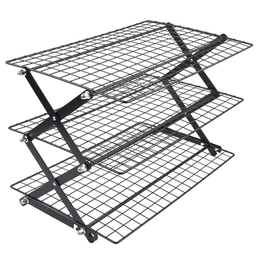 Balanced Design Baking Rack Collapsible Cooling Rack Stackable Cooling Rack