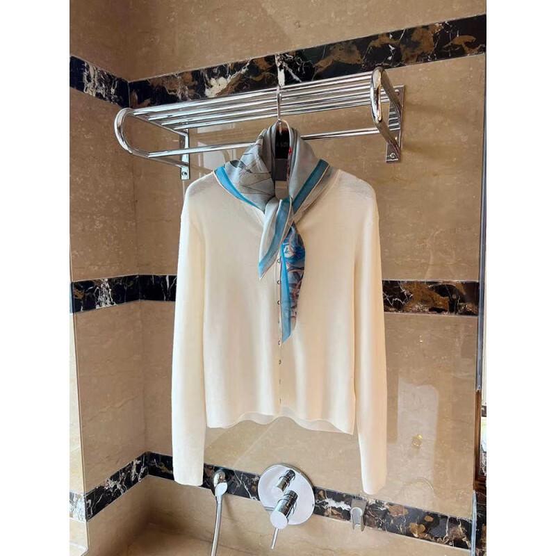 NINA SOLOR Summer Lotus Pond Botanical Silk Scarf