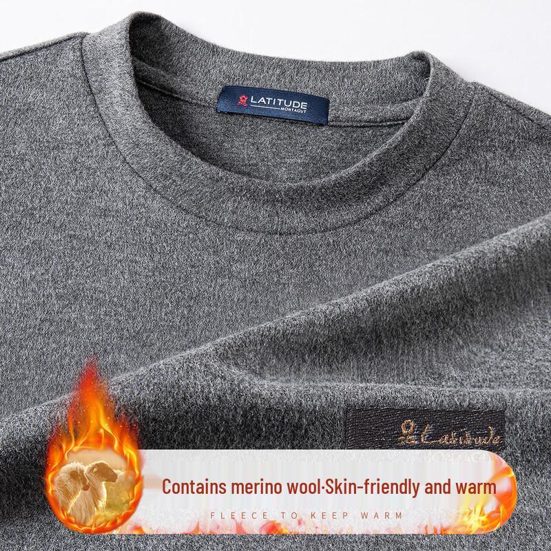 

MONTAGUT Men s Color Block Knit Sweater 3XL/56