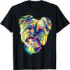 T-shirt Yorkshire Terrier Pop Art Coloré Amoureux de Yorkie(1)