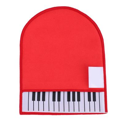 Guanto in panno di pulizia morbido in microfibra resistente per accessori per strumenti musicali per pianoforte