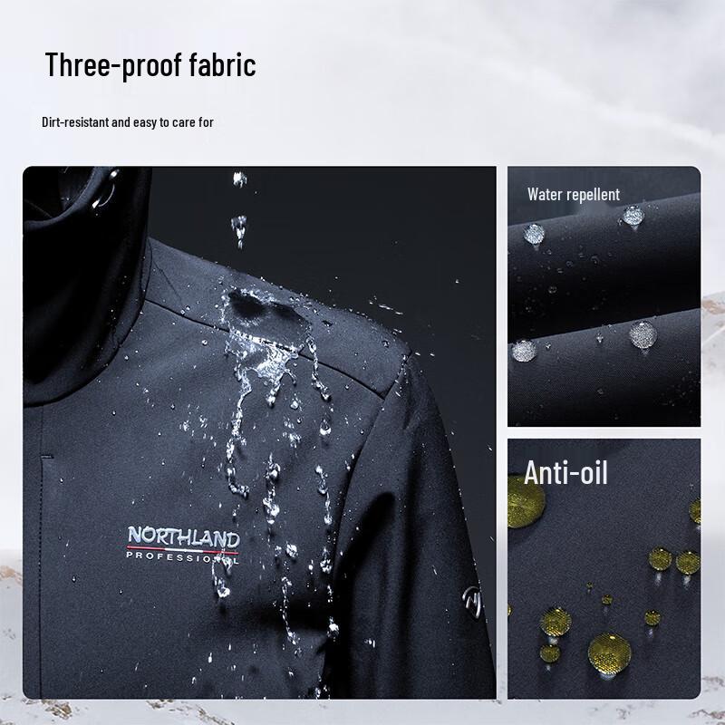 Northland Men's 3-Proof Warm Hooded Softshell Jacket NXJFT5862S