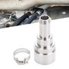 Stainless Steel Coolant Hose Splice 3/4 To 5/8 Inch Reducer Fitting for Heater Core Hose Repair and Service Use In Vehicle Upkeep Tasks