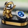 Solar Powered Astronaut Air Freshener Decoration Essential Oil Diffuser Car Ornament Fragrances Dispenser