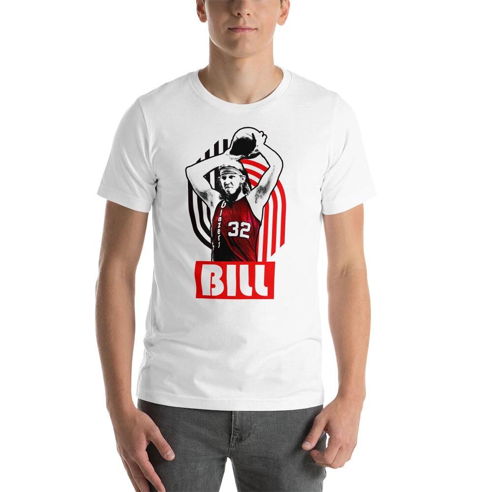 

BILL WALTON Basketball 1970s Graphic Tee Shirt Unisex 100% Cotton T-shirt Mens Tees Top 4XL