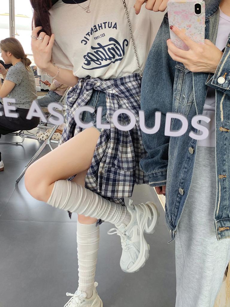 Grape Mom Studiolee leichte Sneakers atmungsaktives Mesh dicke Sohle erhöhend Dad Shoes Damen neue Modelle in 2025