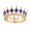 Luxury New Arrival Birthday Party Bridal Performance Crown Princess High-end Wedding Bride Headpiece Round Crown Tiara