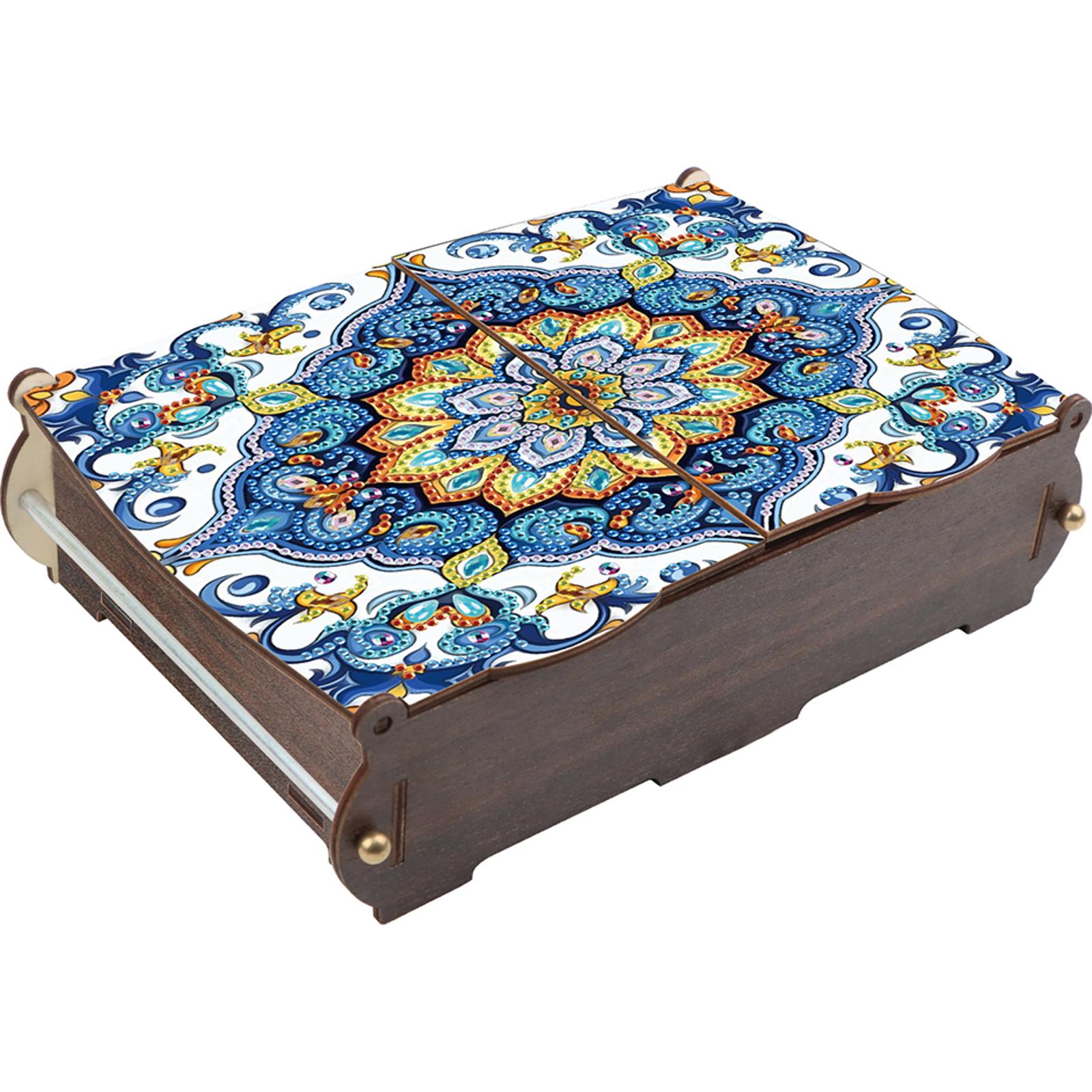 

Diamond Painting Wooden Storage Box Diamond Art Storage Case DIY 5D Craft Jewelry Box