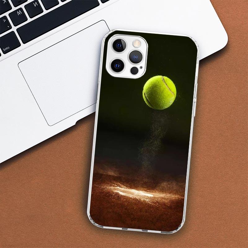 Tennis Sport Phone Case For iPhone 11 12 13 Mini 14 15 Plus 17 Air 16 Pro Max 16E 7 8 SE 2020 Customized Print Cover For Apple i