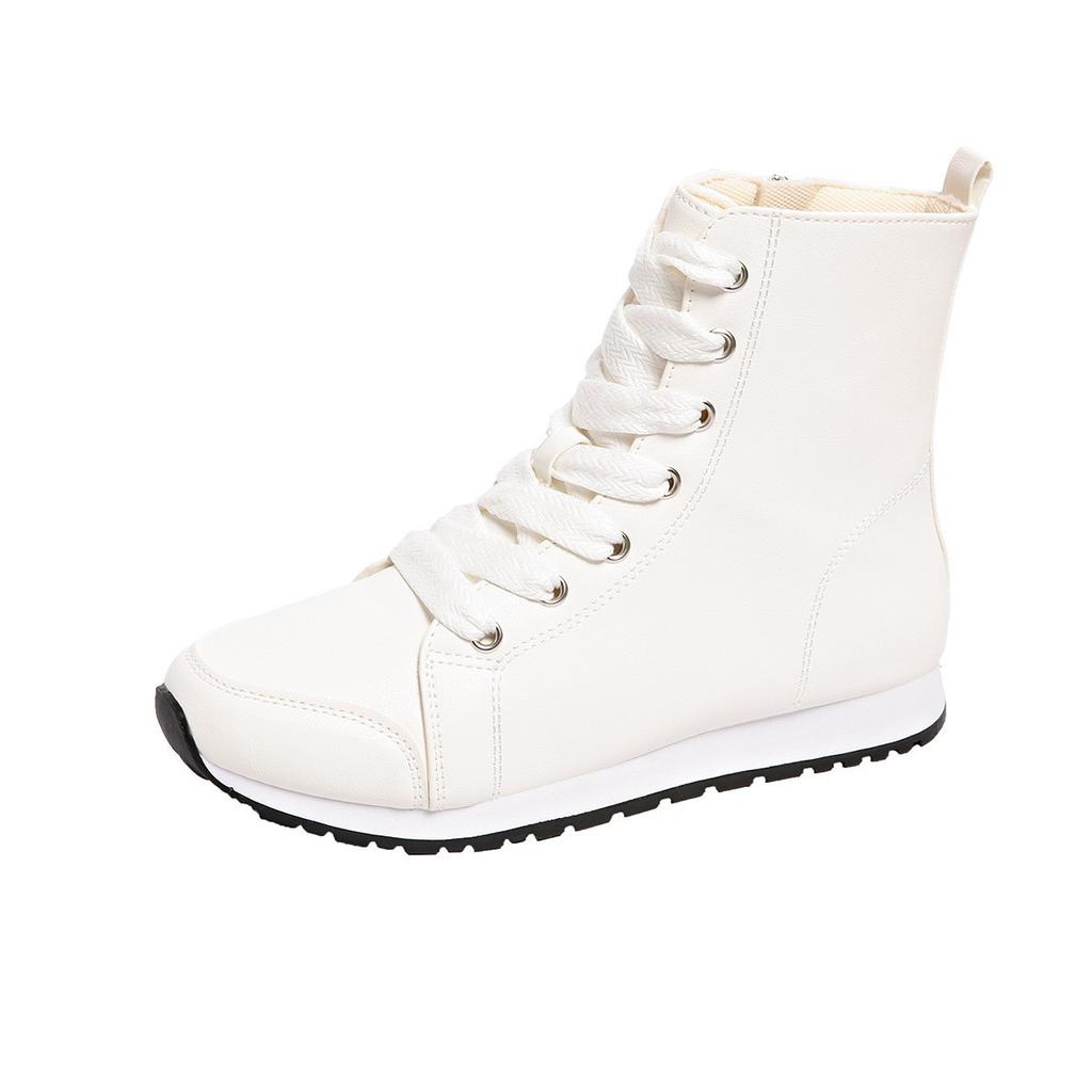 Large Fashion Women's Boots Classic Black Boots Side Zipper Women's Ankle Boots Breathable