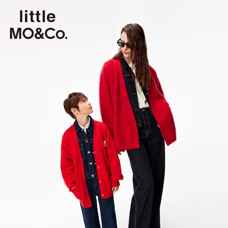 

MO&Co. Kids Pure Cotton Denim Jacket 120