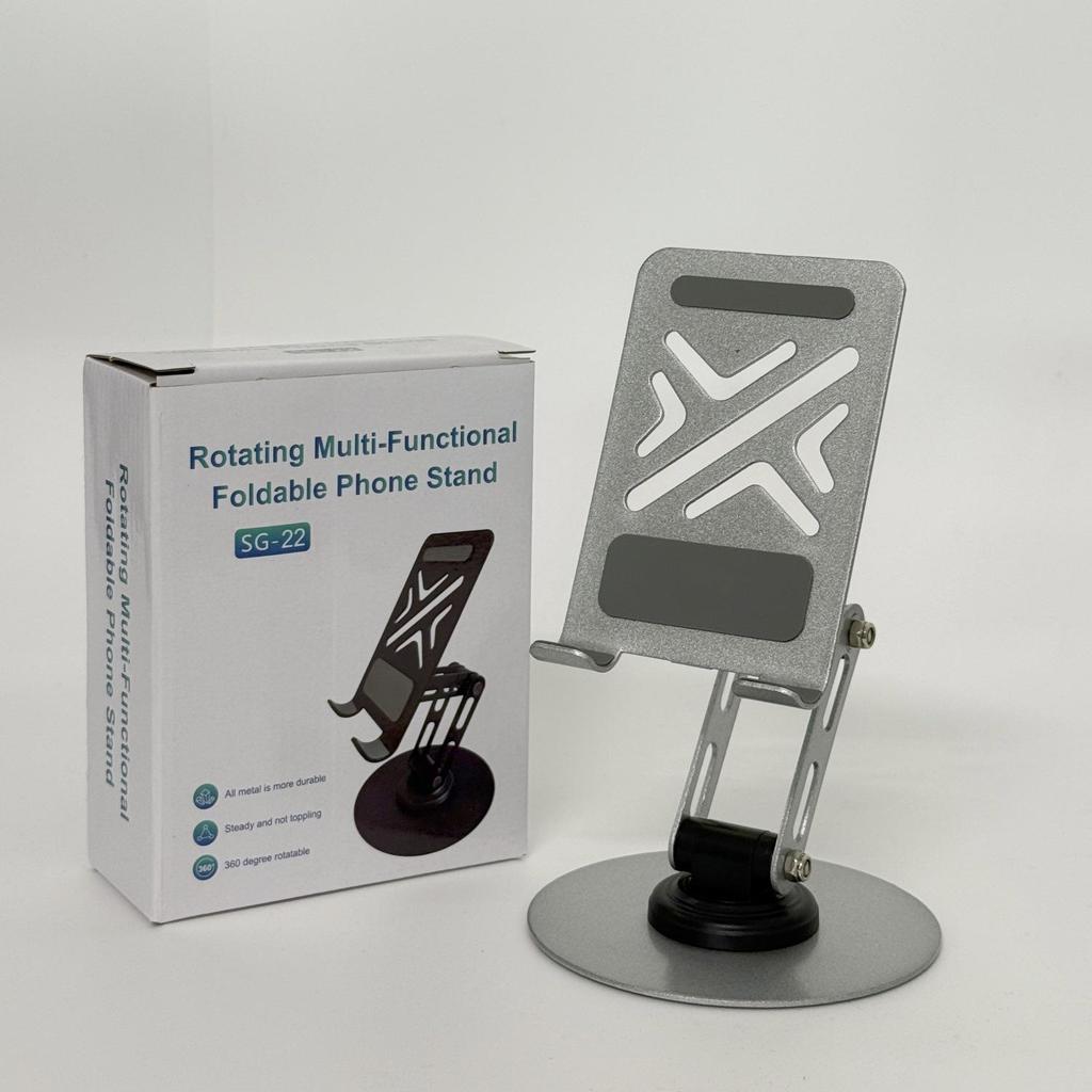 2025 Multi-functional Metal Rotating Stand for Phones & Tablets