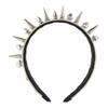 Rock Pannband För Herr Spiked Pannband Gothic Tiaras Nit Pannband Steampunk Punk Pannband Läder Spiked Headpiece