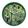 Wanduhr mit stündlichen Tierrufen Leicht Vielseitig Durchmesser 11,8 Zoll