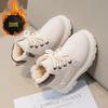 Children's fashion Martin boots Boys' velvet cotton boots 2025 autumn and winter new children's baby short boots Girls' single boots