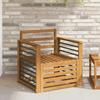 Outdoor Sofa Set Solid Wood Acacia