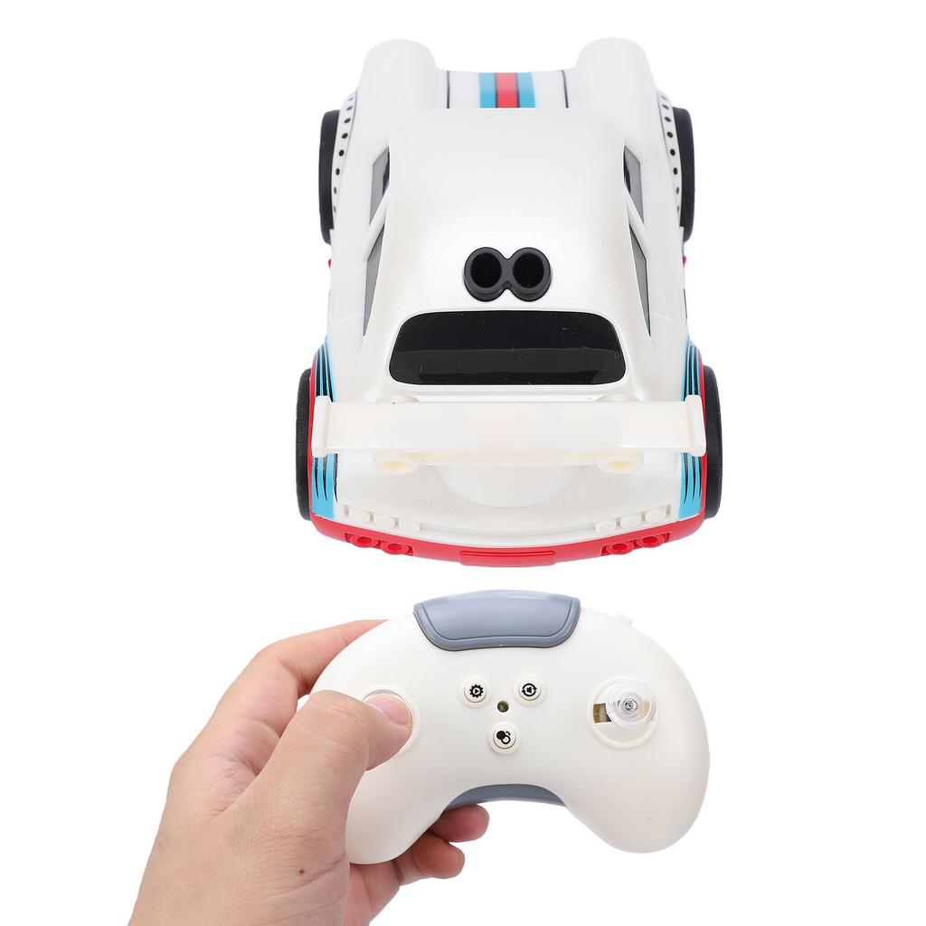 Smart RC Car with Follow Escape Modes 360 Degree Stunt Drift LED Light Voice Effect Remote Control for Kids