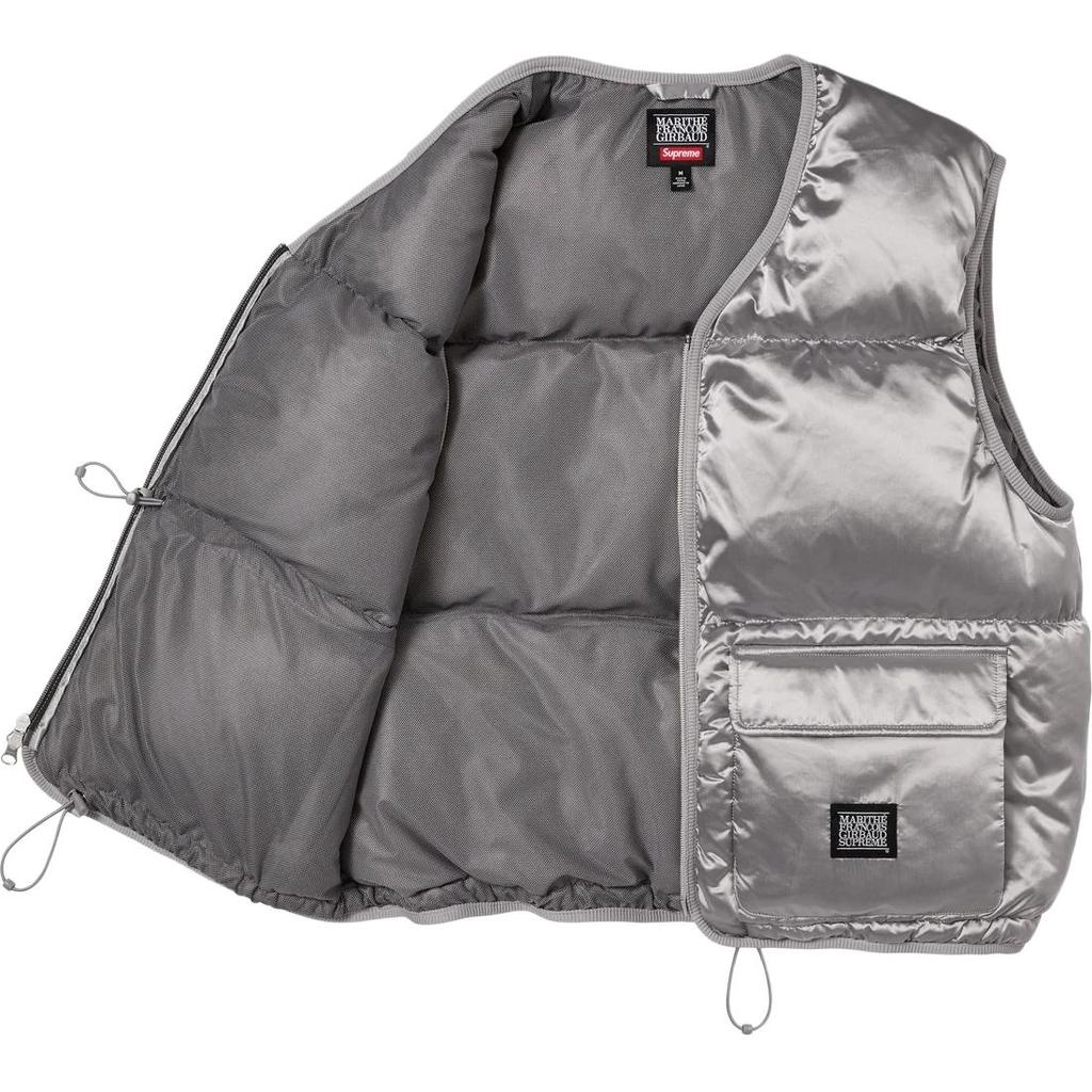 Supreme Marithé + François Girbaud Down Puffer Vest Unisex SUP-SS25-229