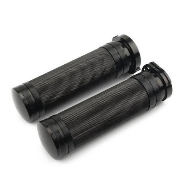 

Harley XL883 1200 X48 72 CNC Knurled & Embossed Motorcycle Handlebar Grips