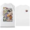 2026 New Dragon Ball Japanesestyle Printed Casual Comfortable Tshirt Large Size Pure Cotton Shortsleeved Top