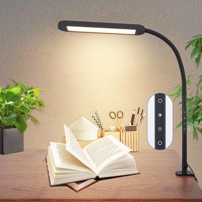 Lampa stołowa - NETTLIFE - LED 11W - 5 kolorów - 5 poziomów - Czarny