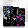 Comics Venom Marvel Cover Phone Case for Samsung Galaxy S25 S23 S22 S24 FE Ultra Plus A56 A05 A06 A15 A16 A57 S7 Edge
