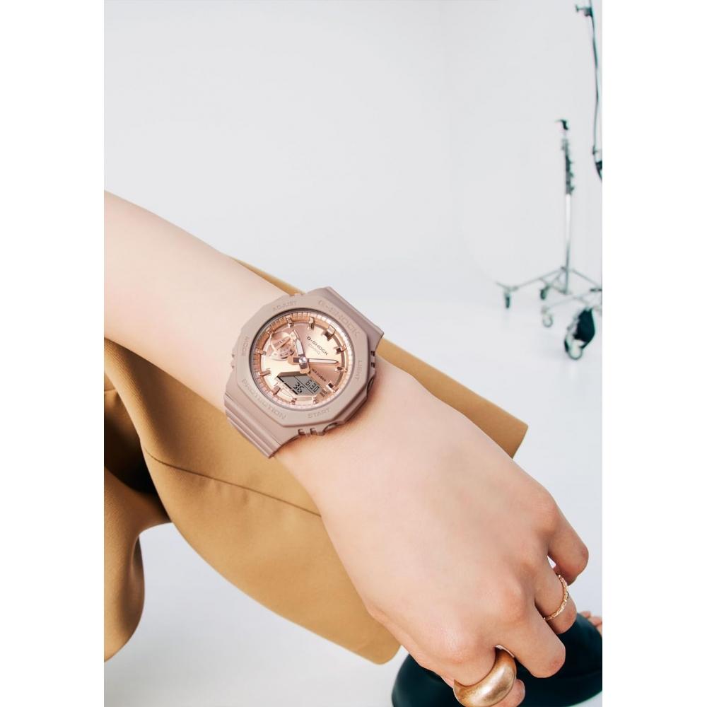 [Casio] Watch G-Shock Mid-size Model GMA-S2100MD-4AJF Women's Pink Beige