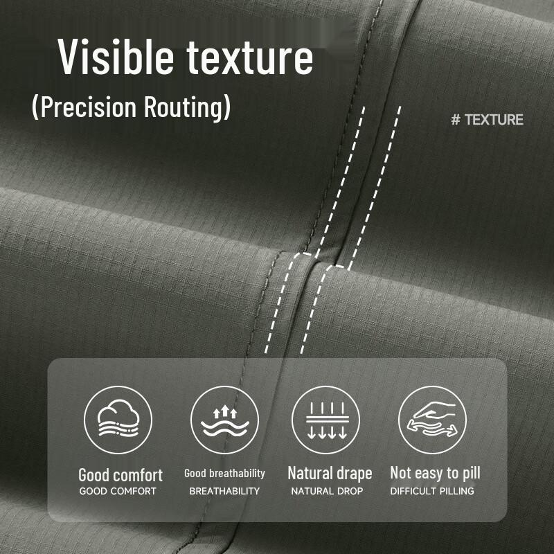 MINISO Men's Summer Ice Silk Straight-Leg Casual Pants