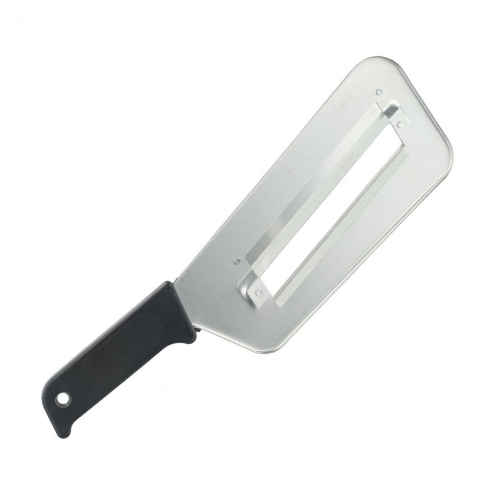 Cortador de Repollo de Acero Inoxidable 29.8*19*9cm Negro Cuchilla de Doble Corte