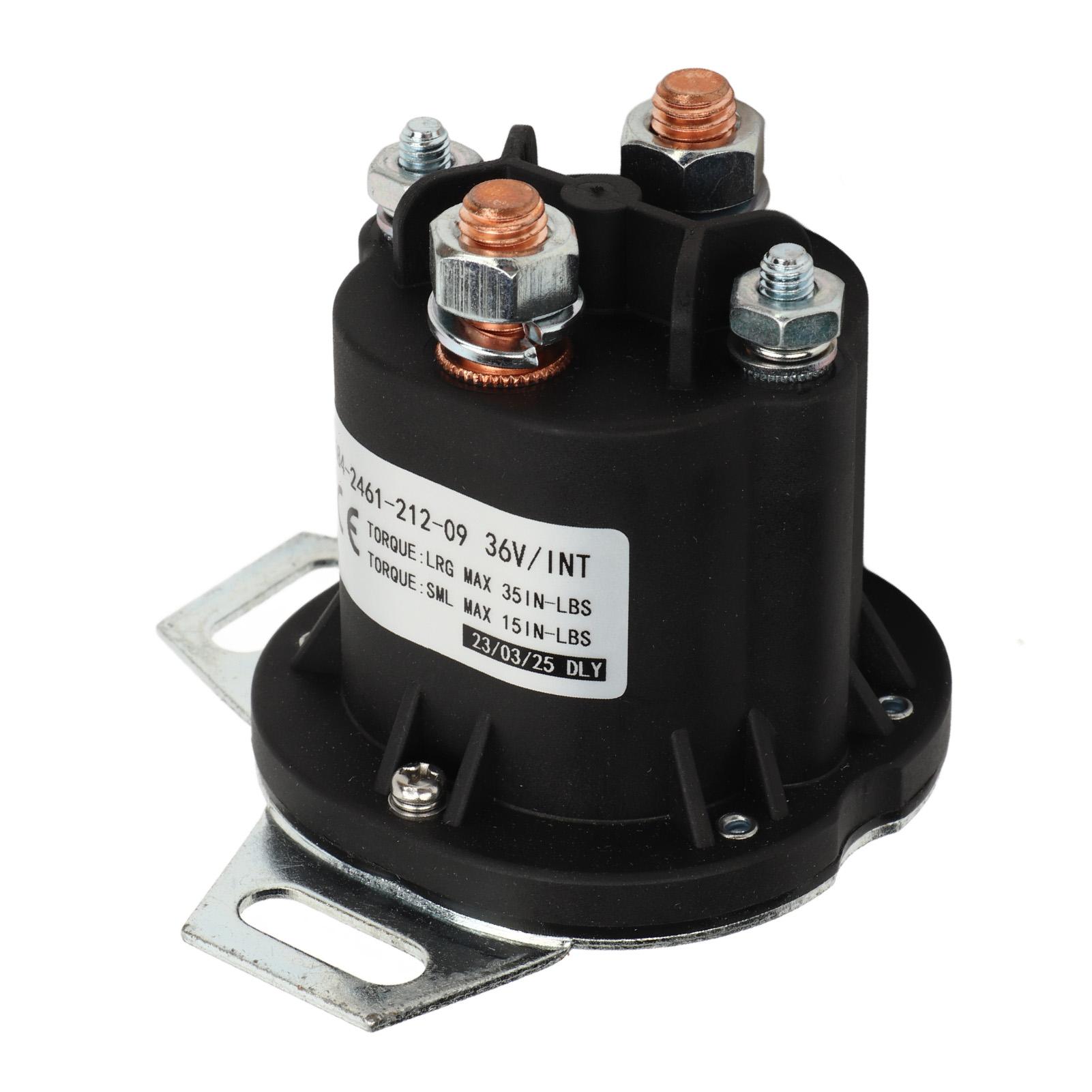 

Solenoid 624317 Energy Savig Starter Solenoid Replacement For E‑Z‑GO RXV Electric Golf Carts 2008 to Up 36V